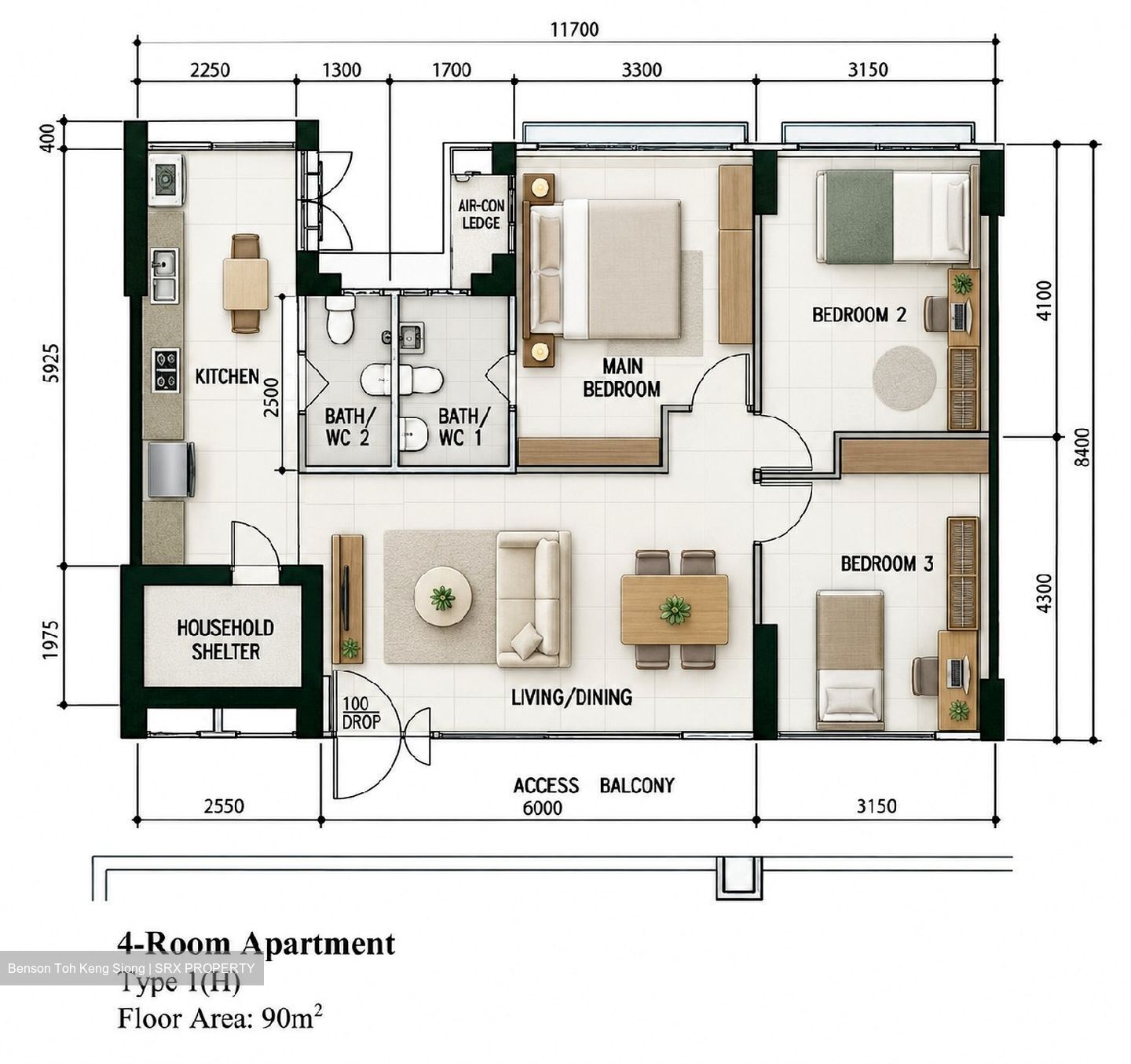 Blk 410 Sembawang Drive (Sembawang), HDB 4 Rooms #629375451